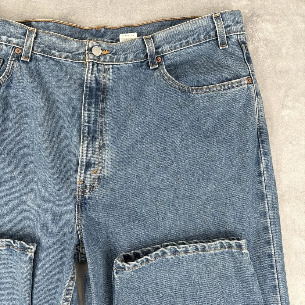 Levi's 550‎ Relaxed Fit Jeans Men 42x36 (Fits 41x36) Blue Denim USA Made Vintage
